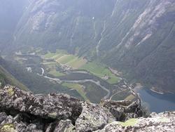 Eikesdal sett Katthammaren.