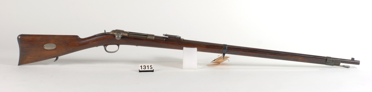 Prøvegevær 10,15 Jarmann 1877
