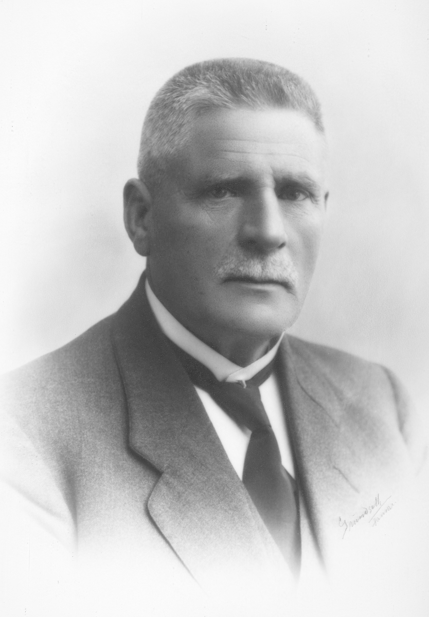 J. A. Renholen. lærer ved Ringsaker Amtsskole, 1923