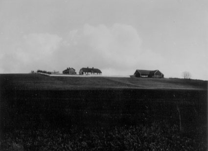 Stange, Huseby gård, kulturlandskap - Anno Domkirkeodden / DigitaltMuseum