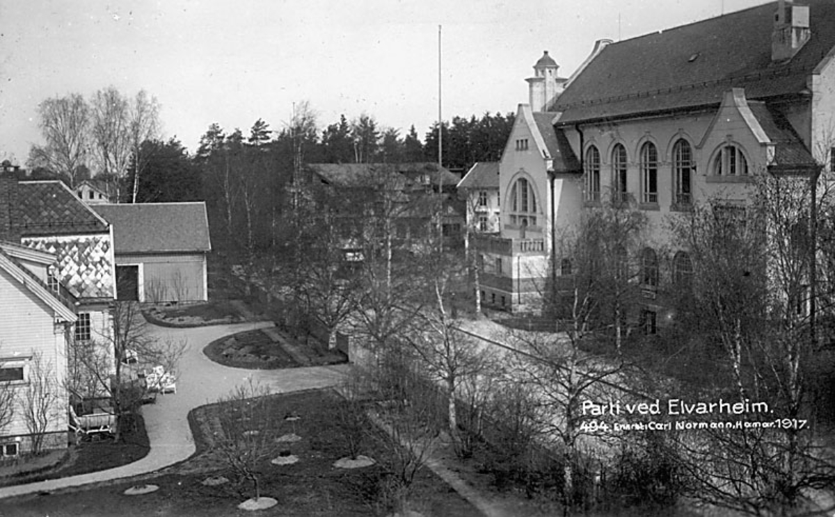 Storgata mot Elvarheim, 1917