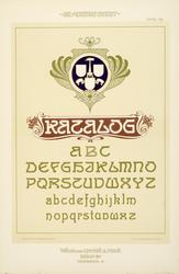 Die Moderne Schrift. Eine Sammlung neuer Schriften und Schil