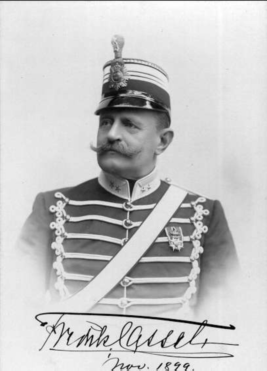 Porträtt av överste Fredrik Gustaf Cassel