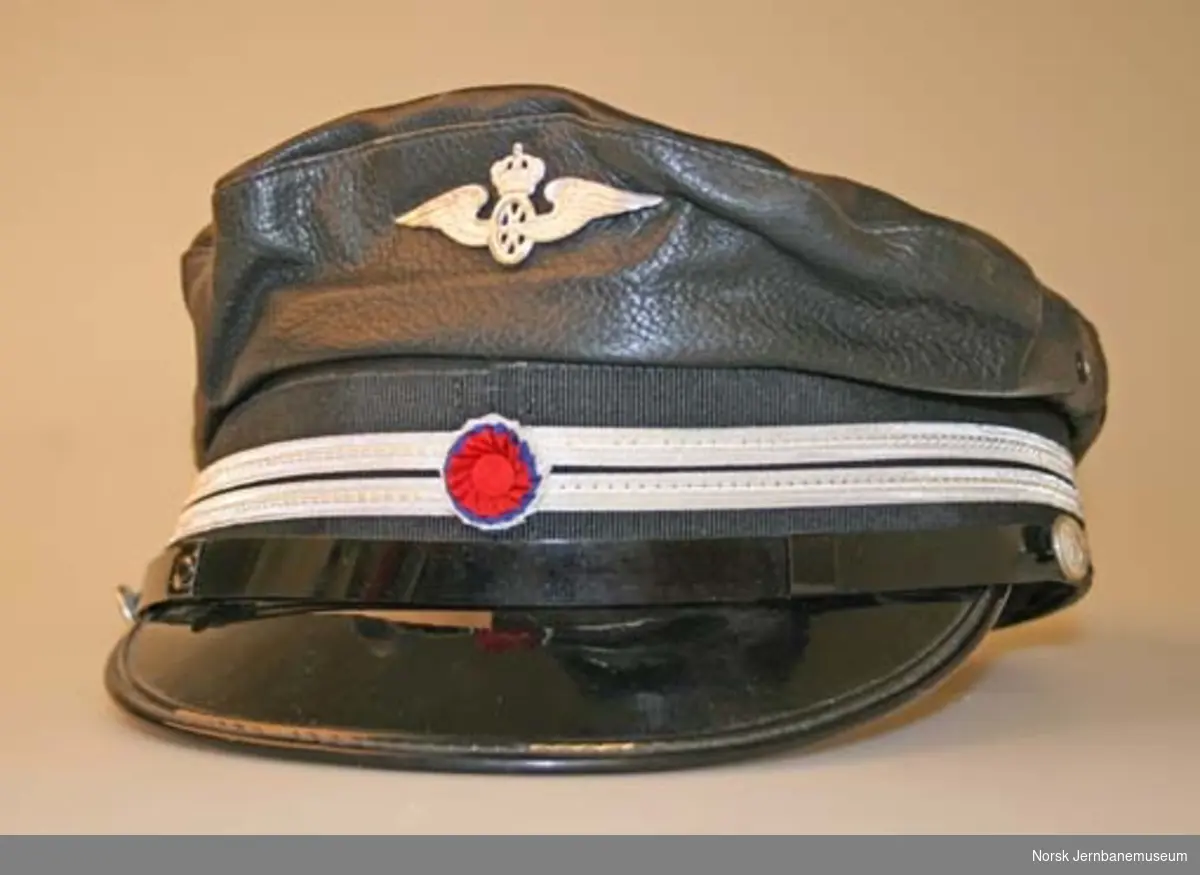 Uniformslue for lokomotivfører
