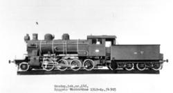 Leveransefoto av damplokomotiv type 24b nr. 148