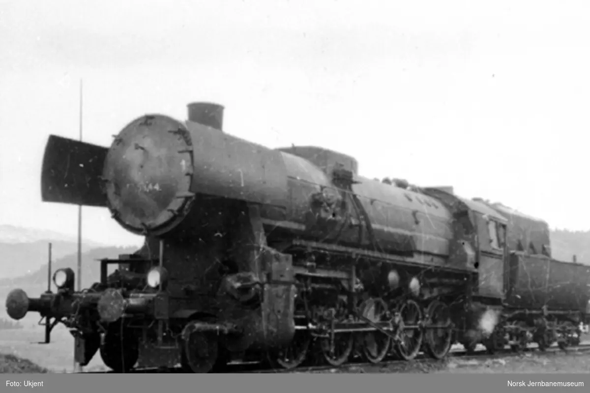 Damplokomotiv type 63a nr. 5844