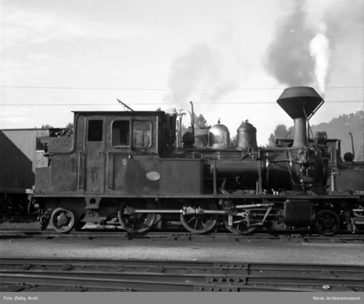 Setesdalsbanens damplokomotiv type XXI nr. 5