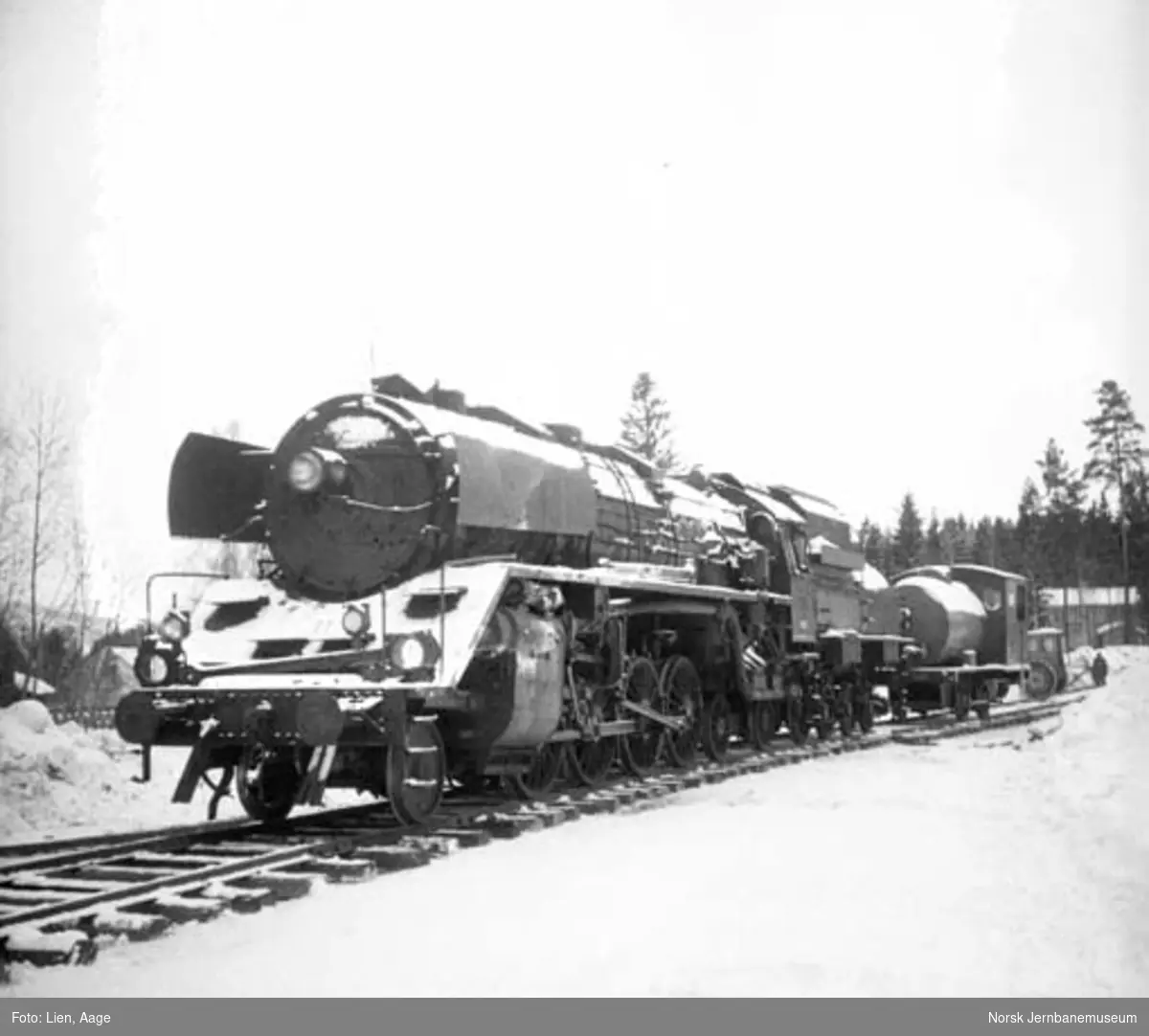 Flytting av damplokomotiv type 49c nr. 470 til Norsk Jernbanemuseum