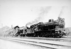 Damplokomotiv type 29a nr. 169 i Sarpsborg i forbindelse med