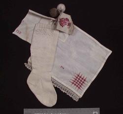 Lappeprøve, strikkeprøve m.m.