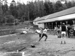 Oslodagene, 28.8.1982. Bogstad, bak gata. Underholdning, spa
