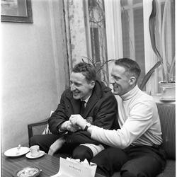 Serie. Skiløperen Ole Ellefseter i forbindelse med NM på Vos