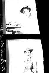 Avfotograferte portretter, fru kommandør Ruud.