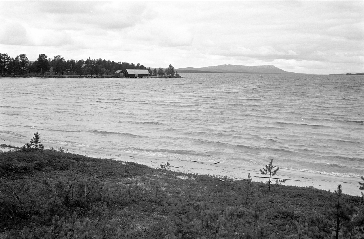 Femundsjøen, Engerdal. Landskap og innsjø.