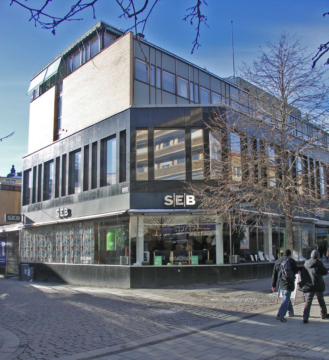 Se Banken Centralt I Uppsala Upplandsmuseet Digitaltmuseum
