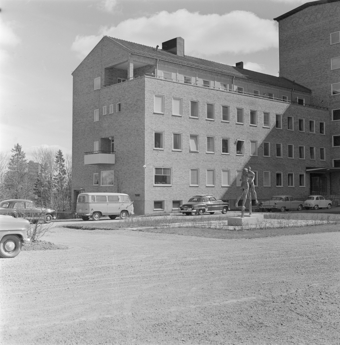 Akademiska sjukhuset, öron- och psykavdelning, Uppsala 1958