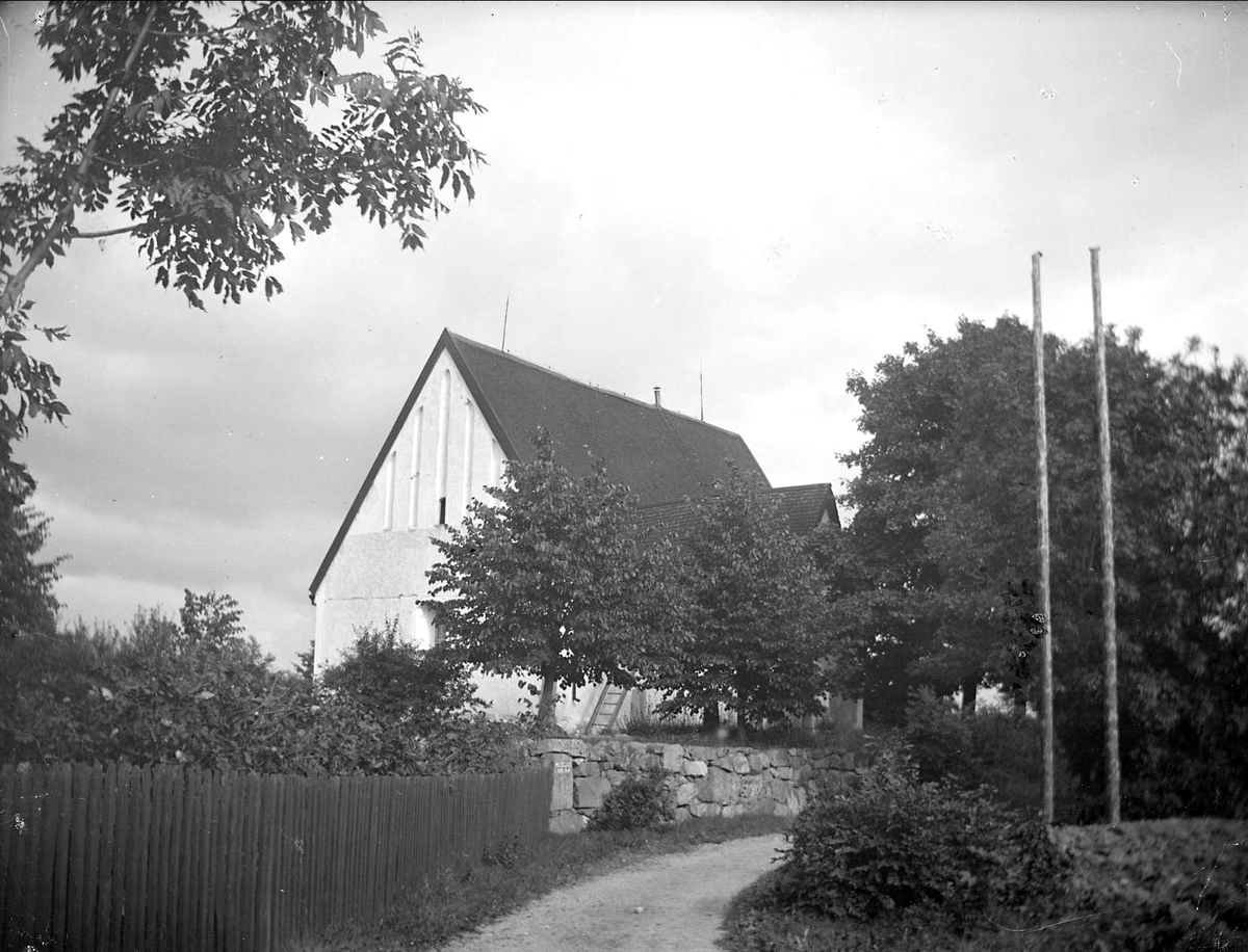Härnevi kyrka, Härnevi socken, Uppland 1917