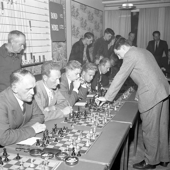 Schackturnering 1956