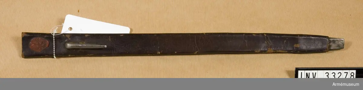 Grupp E II.
Till flintlåsgevär, 1760-70-t.