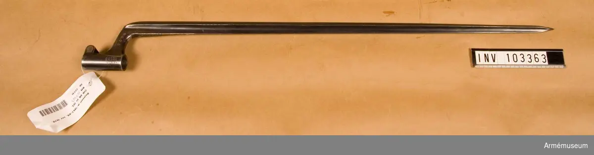 Bajonett m/1867-89
