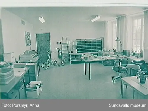 Dokumentation av f.d. Sidsjöns Sjukhus, Sundsvall, inför publikation och utställning producerade 1993.