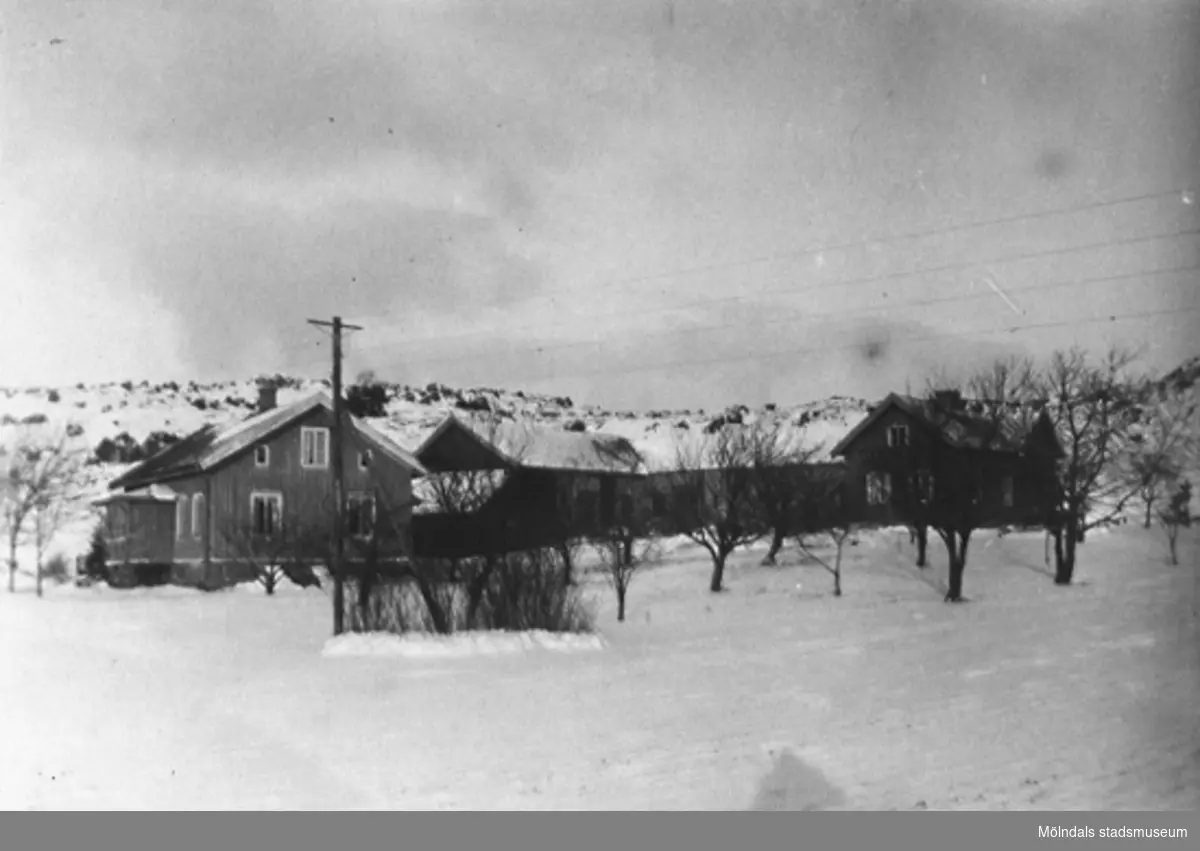 Nilssons gård i Alafors, Anneberg, 1930-40 tal.