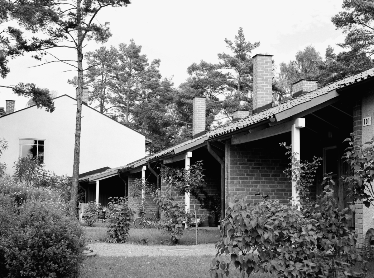 Skönstaholm
Radhusområde, trädgårdsfasad
Exteriör