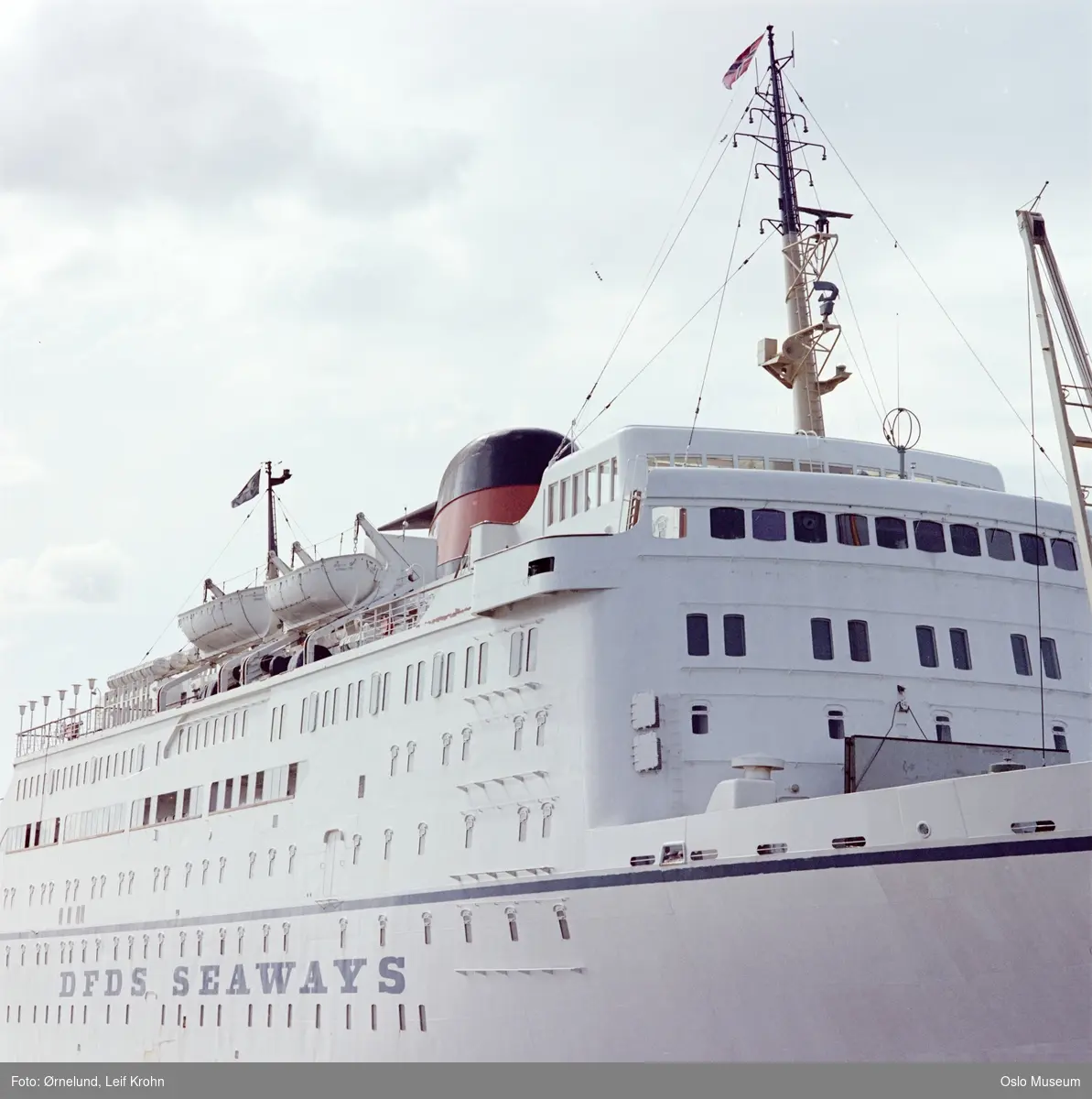 havn, passasjerskip, danskebåt, DFDS Seaways, Kong Olav V
