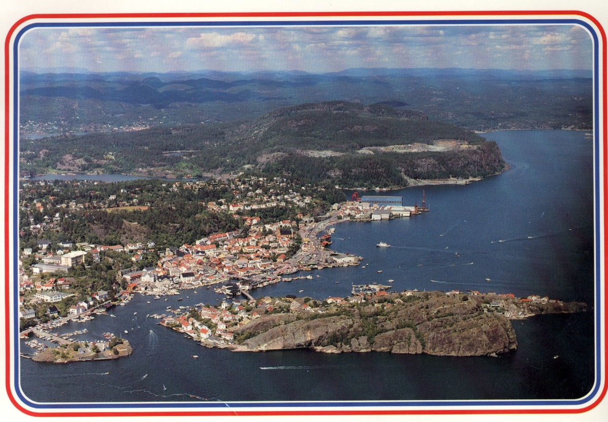 Kragerø med Øya og Gunnarsholmen - Telemark Museum / DigitaltMuseum