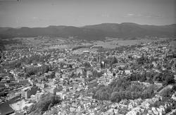 Ulike Widerø flyfoto Skien Kommune Sentrum