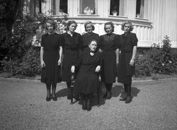 begravelse, gruppeportrett, bilder av hus. Tollkasserer Brei