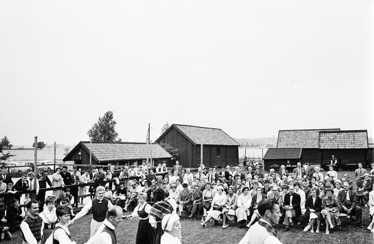 Hembygdens dag, Disagården, Gamla Uppsala, augusti 1965