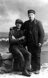 Edvin Svinø og Arne Øyahals