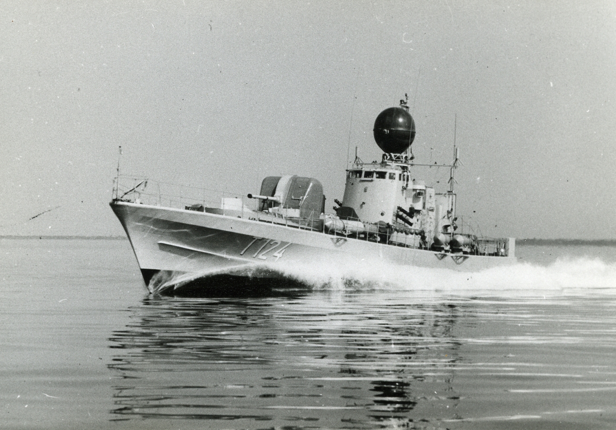 Motortorpedbåten CASTOR, T 124.