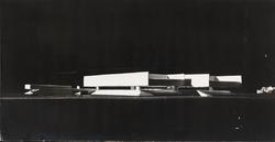 Museumsanlegg i Leopoldville. Eksteriørperspektiv. [Eksteriø