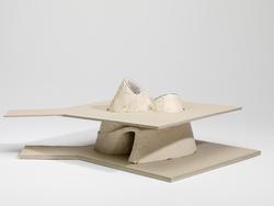 Utkast til glasspaviljong for Norsk Bremuseum [Studiemodell]