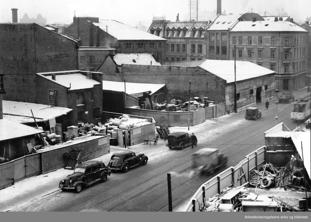 Vognmannsgata, .desember 1949
