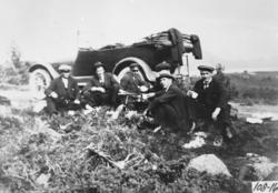 Bilen er en 1928 mod. og var den første lastebilen som kom t