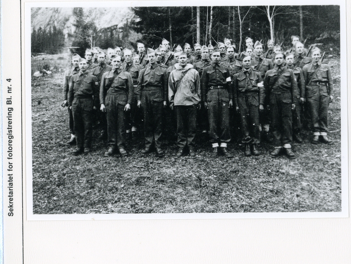 Gruppe,Heimefrontsoldatar 1945