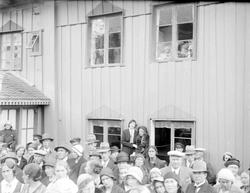 I anledning avdukingen av Bjørnsonbauta på Aulestad.