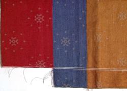 Møbelstoff, prøve til