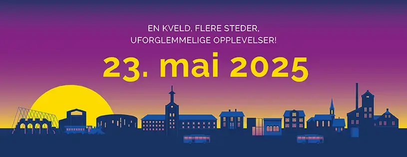 Logo for museumsnatt 23. mai 2025